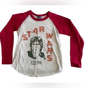 Junk Food Clothing Star Wars Red and White Graphic Tee